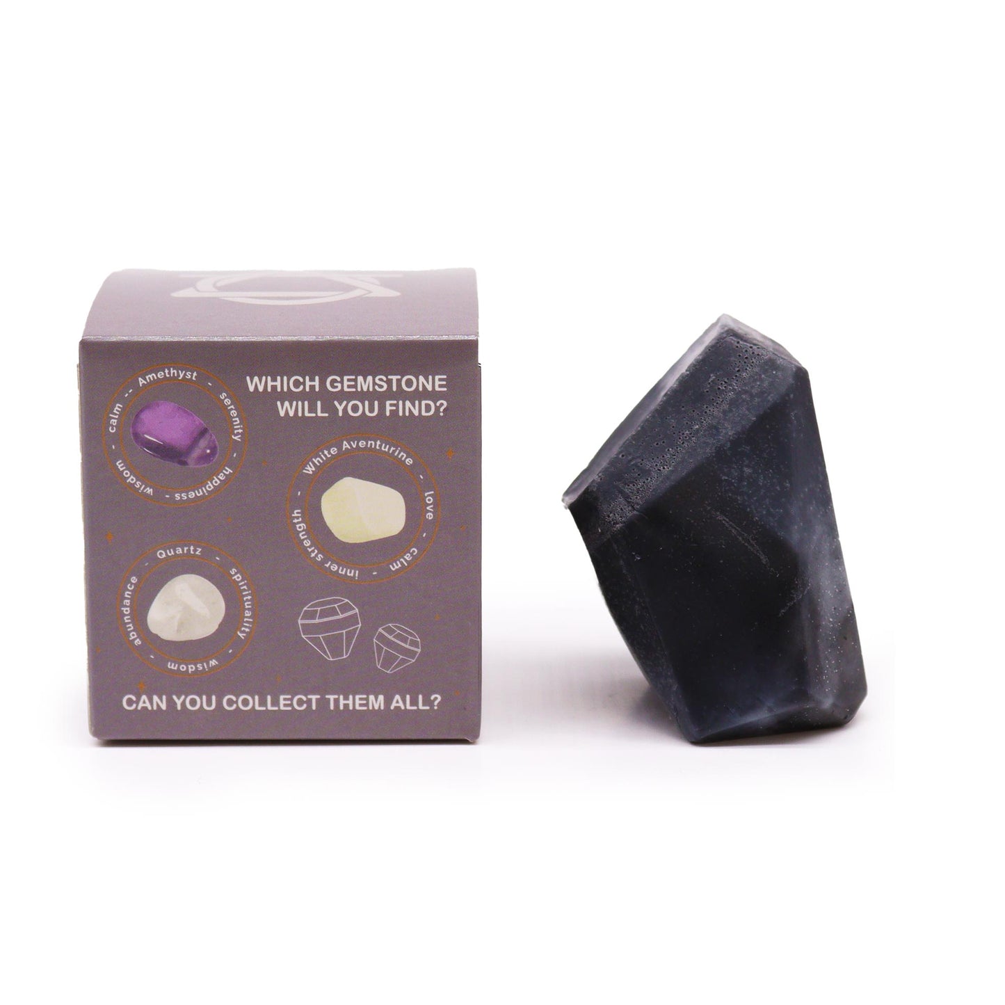 Crystal Elemental Soap Air – Handmade with Hidden Crystal for Cleansing & Freedom