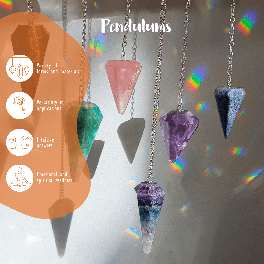Faceted Amethyst Pendulum