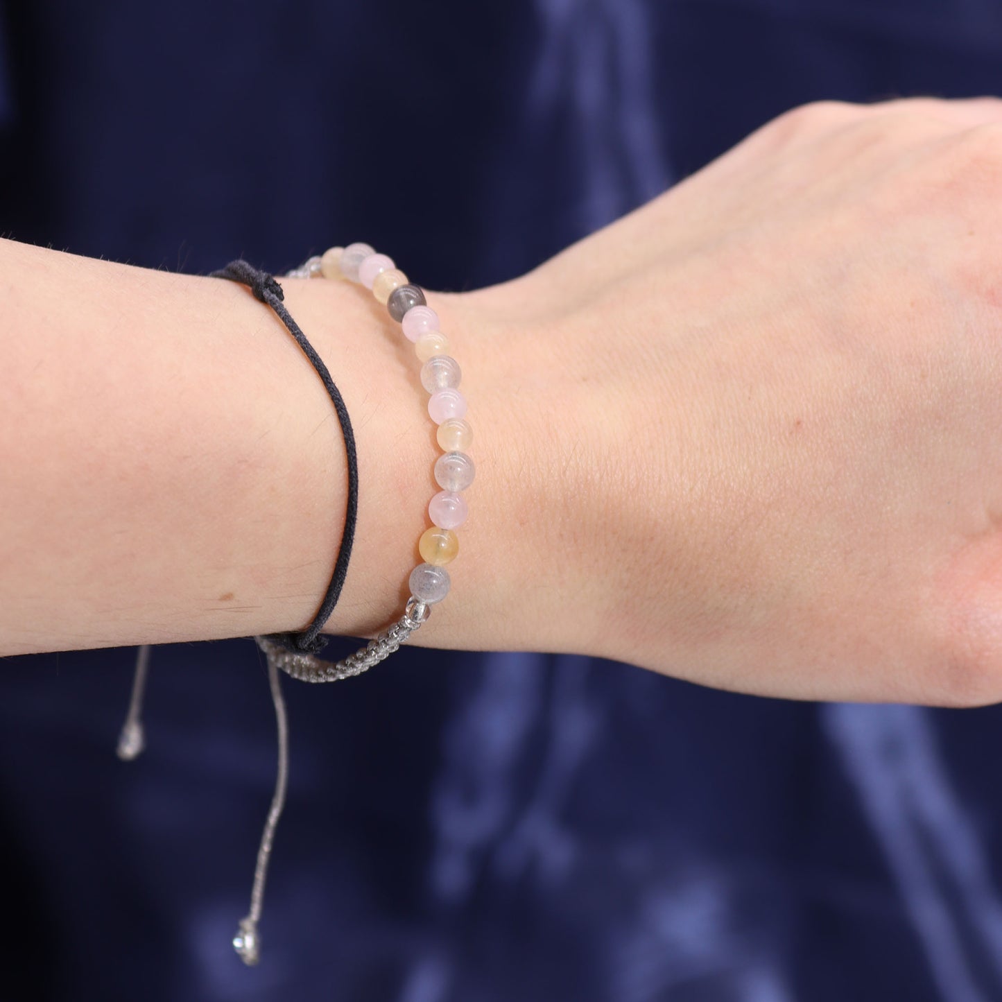 Zodiac-Kristallkerze mit Edelstein-Armband | Zwillinge – Dynamik & Anpassungsfähigkeit