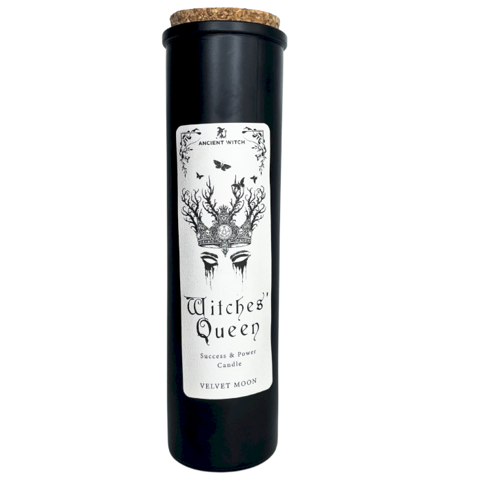 Ancient Witch Cleansing Candle | Queen of Witches — Power & Unwavering Self-Confidence