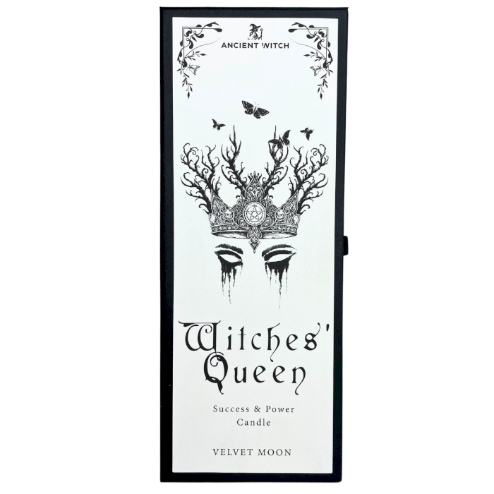 Ancient Witch Cleansing Candle | Queen of Witches — Power & Unwavering Self-Confidence