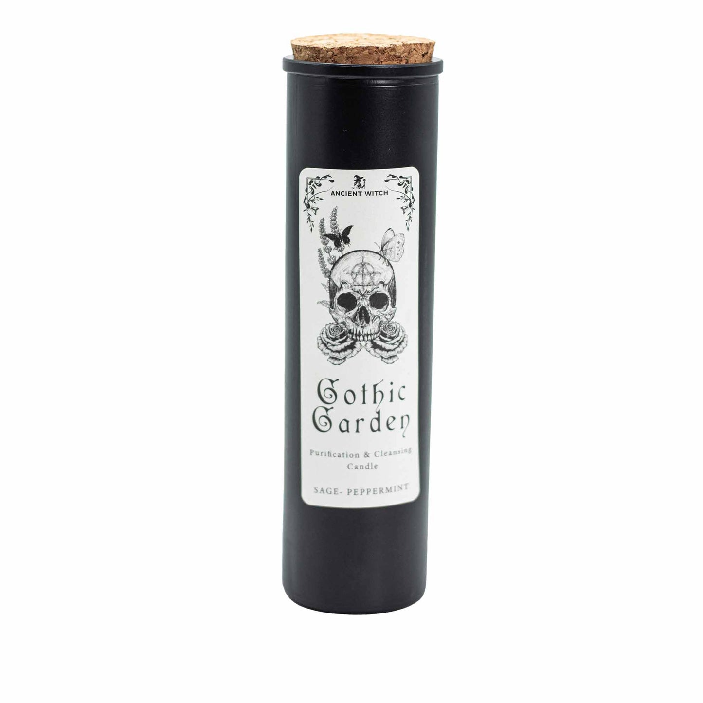 Ancient Witch Cleansing Candle | Gothic Garden — Deep Cleansing & Releasing