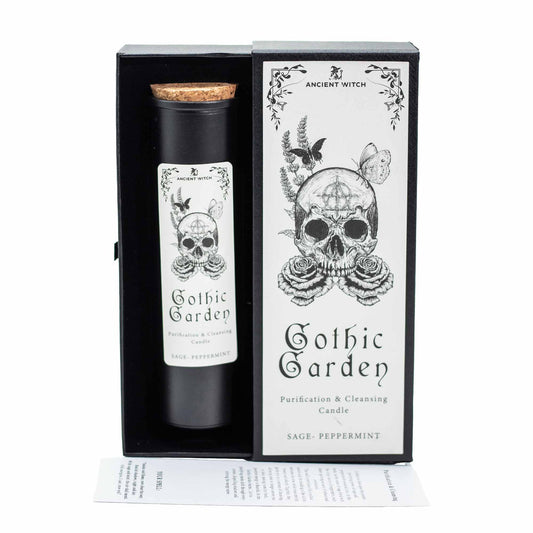 Ancient Witch Cleansing Candle | Gothic Garden — Deep Cleansing & Releasing