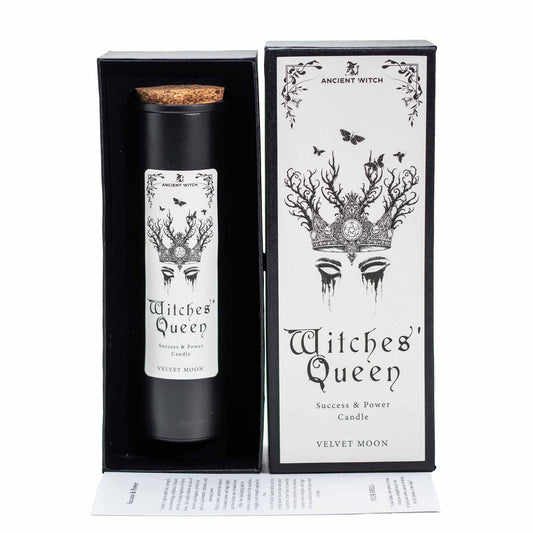 Ancient Witch Cleansing Candle | Queen of Witches — Power & Unwavering Self-Confidence