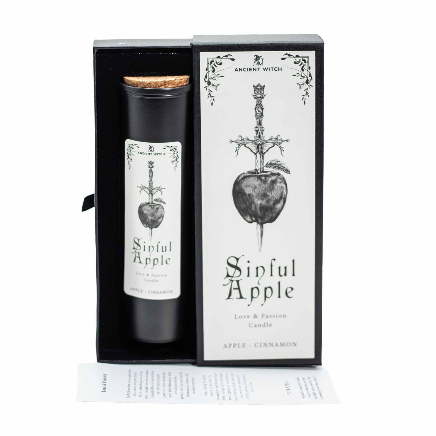 Ancient Witch Cleansing Candle | Sinful Apple — Awaken Passion & Forbidden Love