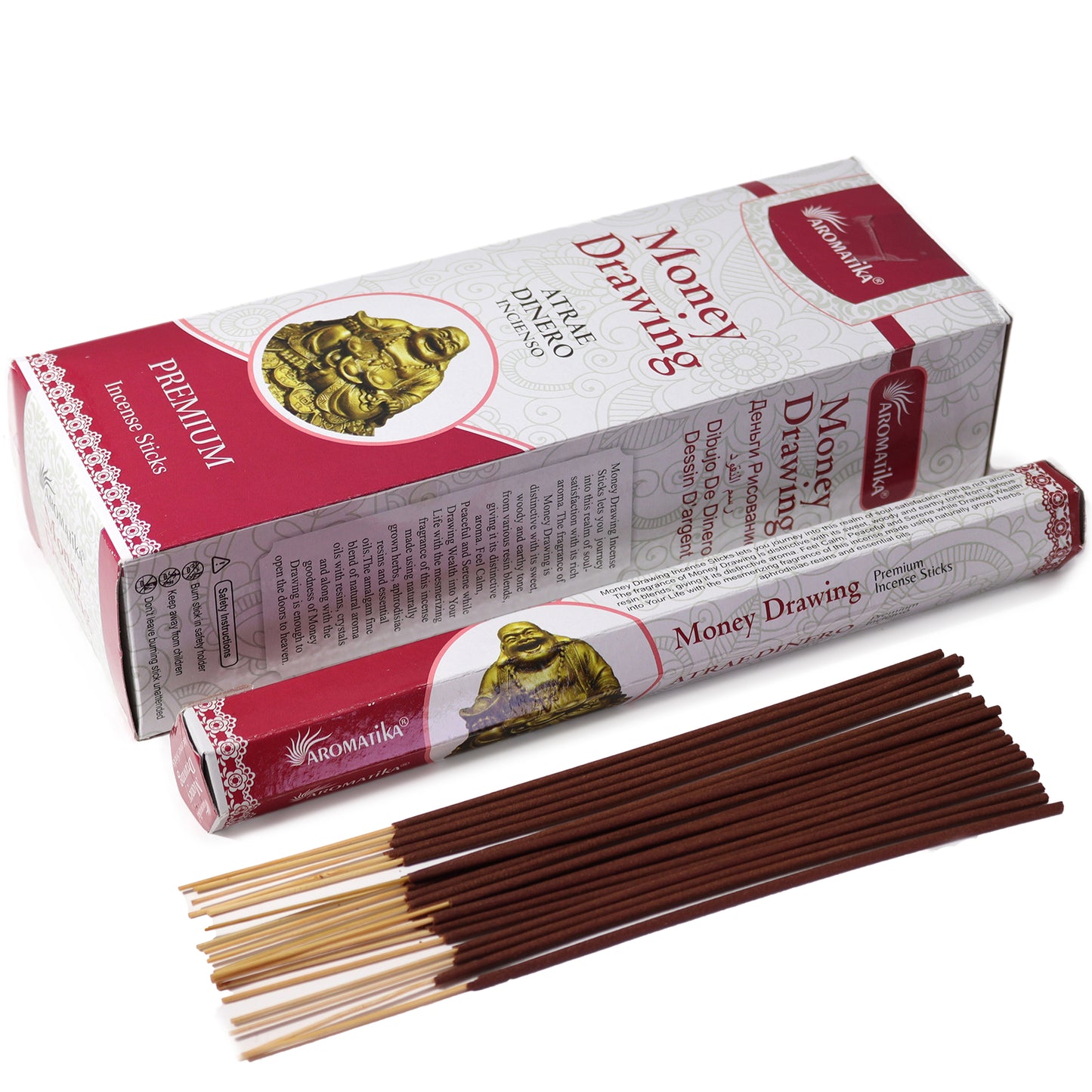 Aromatika Money Drawing Incense Sticks – Money Drawing | 20 Sticks