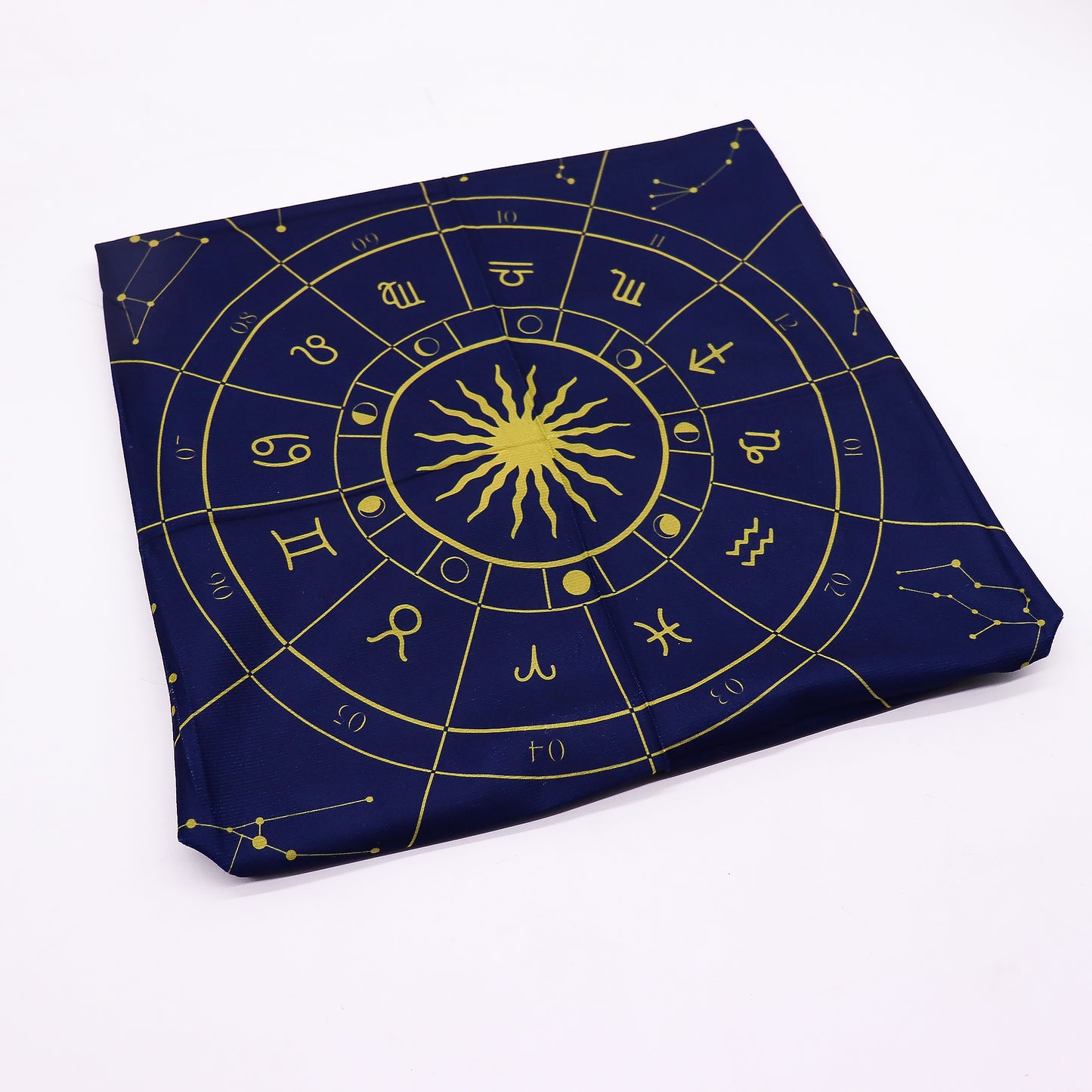 Tarot Reading Cloth Zodiac - Zodiac Altar Cloth 75x75 cm
