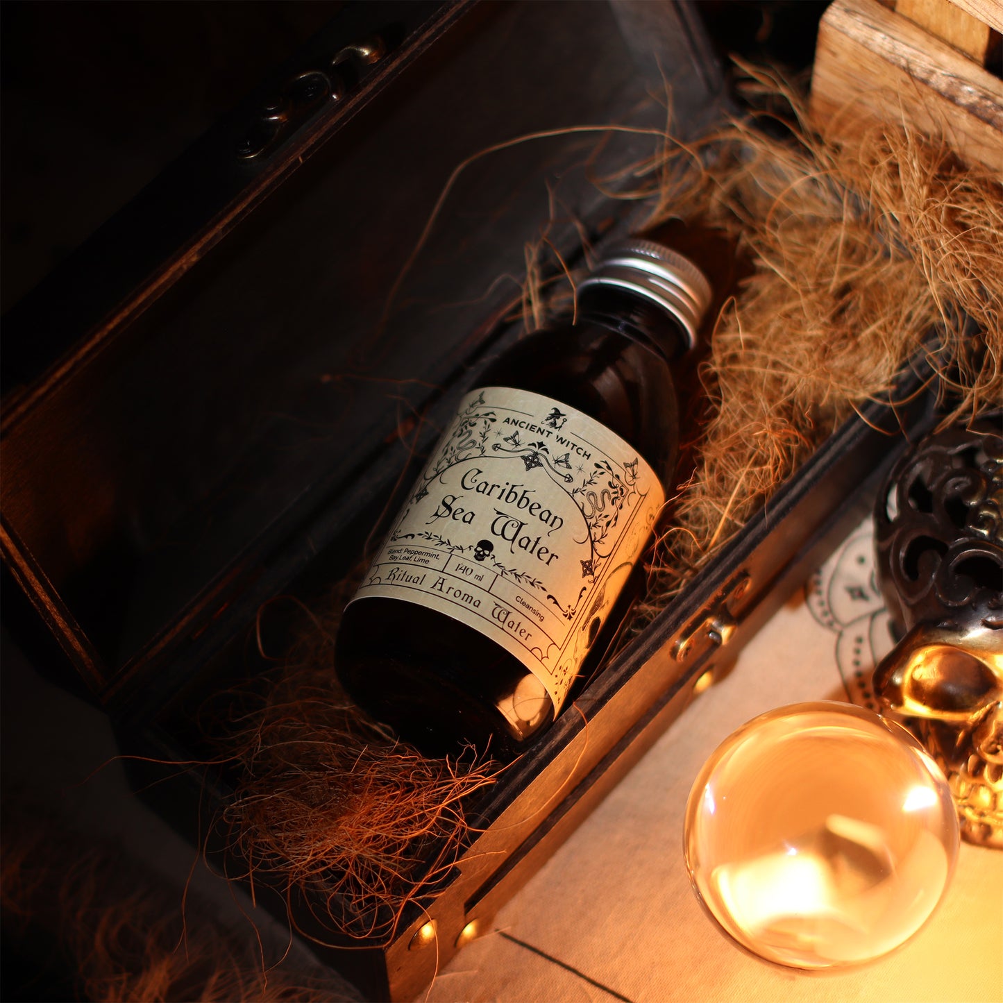 Ancient Witch Caribbean Sea Water – Ritual Water for Cleansing & Renewal