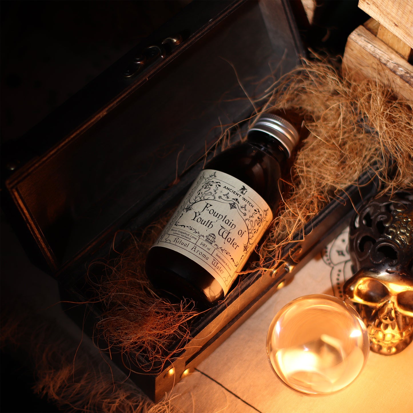 Ancient Witch Fountain of Youth - Ritual Water for Vitality & Allure