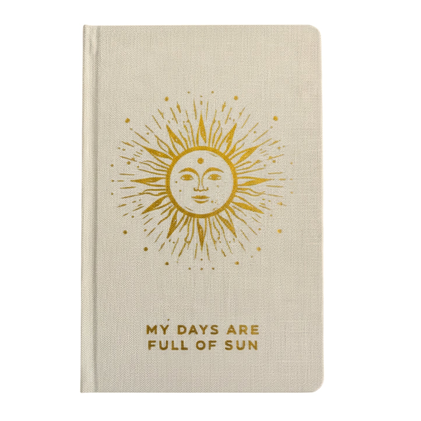 Manifestatie Ivoor & Goud Dankbaarheidsdagboek – 120 Pagina’s – Mijn Dagen Zijn Vol Zon