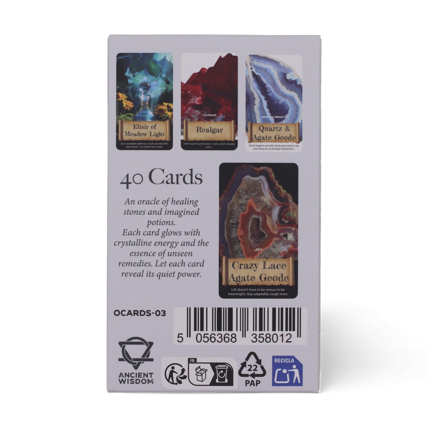 Crystals & Elixirs Oracle Cards | Crystals & Healing Energy | Spiritual Deck