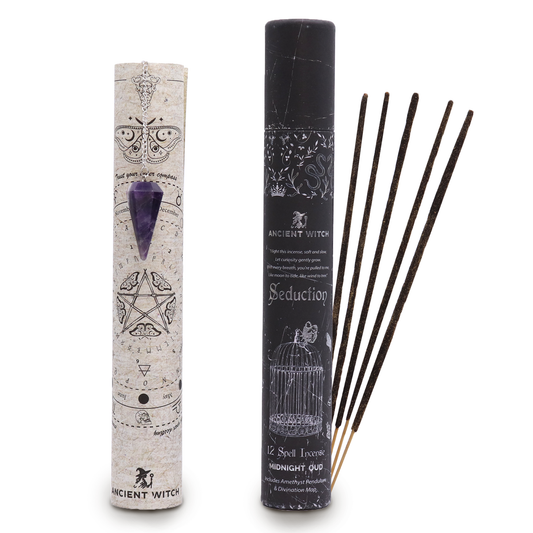 Ancient Witch Spell Incense Seduction | With Amethyst Pendulum | Amstercharmed