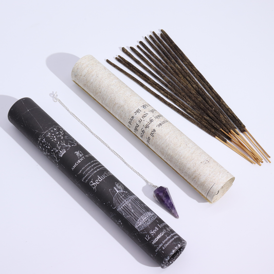 Ancient Witch Spell Incense Seduction | With Amethyst Pendulum | Amstercharmed