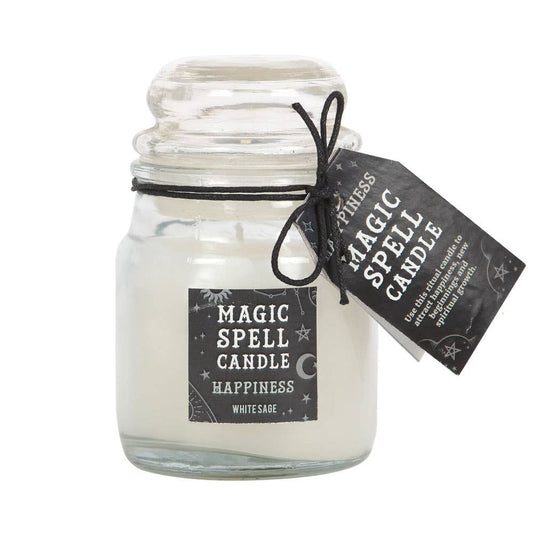 White Sage 'Happiness' Magical Mini Jar Candle