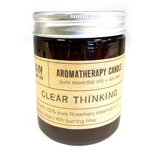 Aromatherapie Sojawachskerzen im Glas – Klarer Verstand
