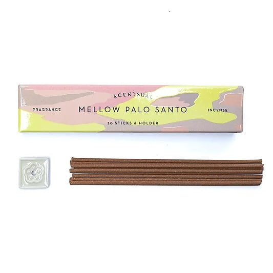 Scentsual Incense Mild Palo Santo | 30 Sticks | Nippon Kodo