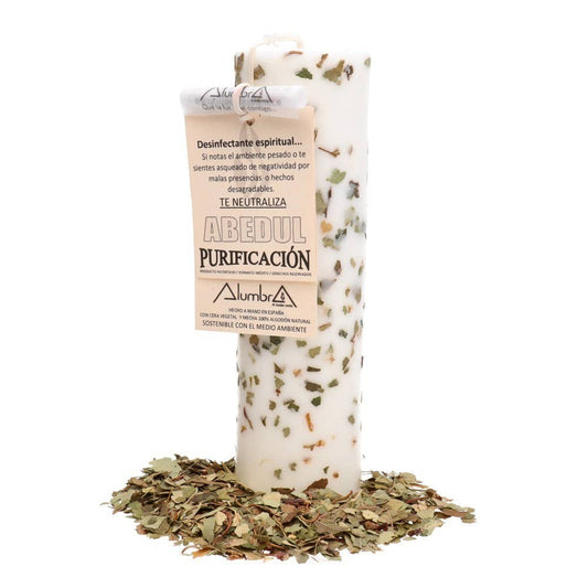 Handmade Soy Candle – Birch & Purify