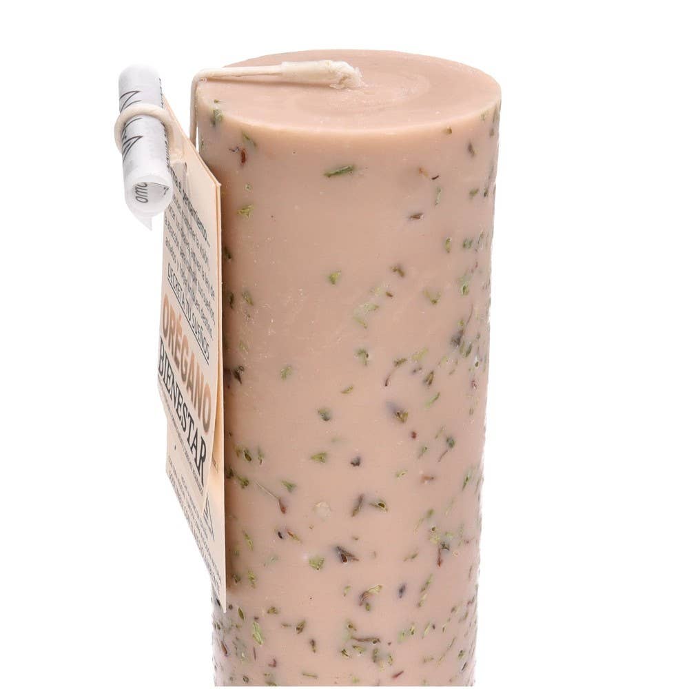 Handgemachte Sojawachs-Kerze – Oregano & Wohlbefinden