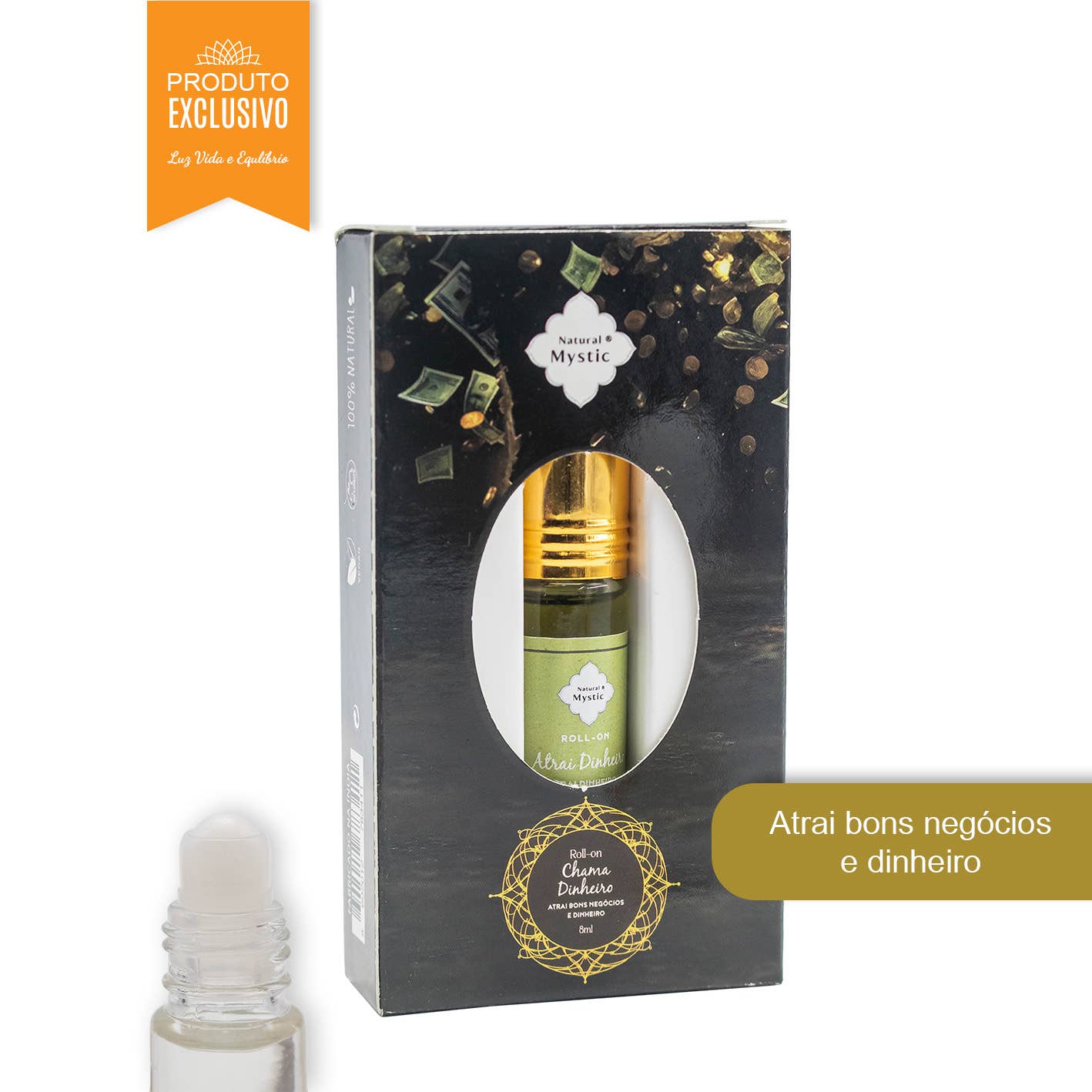 Roll-On Natural Mystic Attract Money 8ml