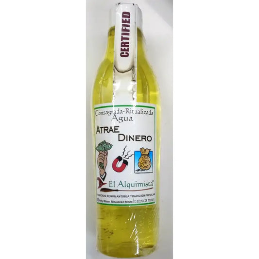 Atrae Dinero Ritualwasser 300 ml – El Alquimista | Geweihtes Geld Anziehen