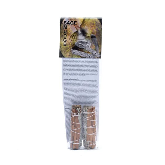Weißer Salbei Smudge mit Zimt | 2er-Set (S) | Amstercharmed
