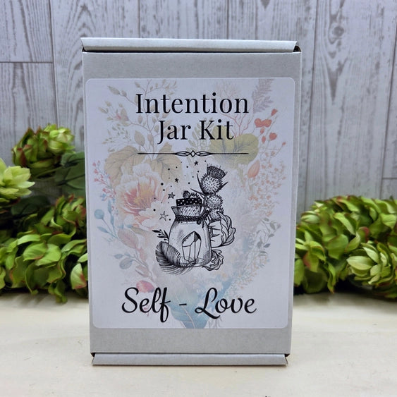 Self-Love Intention Jar Kit – Ritual for Inner Compassion & Empowerment | Amstercharmed