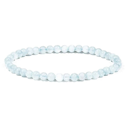 Bracelet aquamarine Bead diameter cm ±0.3