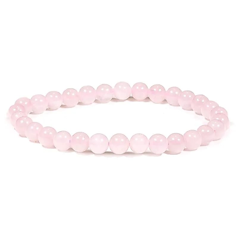 Rose quartz bracelet Bead diameter cm ±0.5
