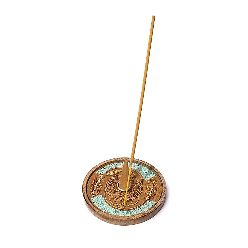 Incense Holder Dreamcatcher | With Amazonite | Amstercharmed