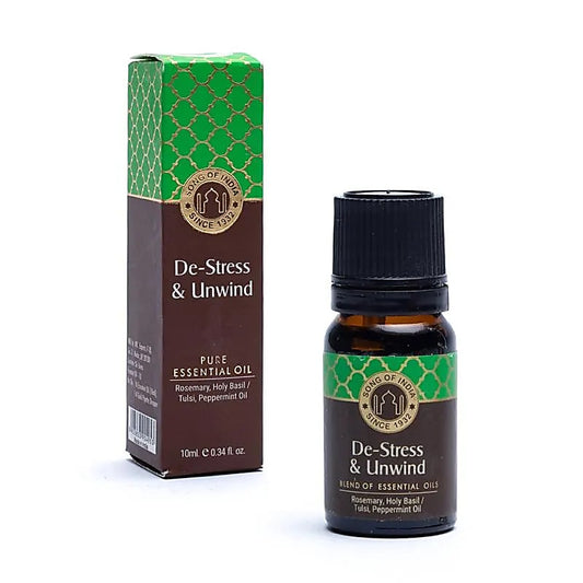 De-Stress & Unwind Essential Oil Blend – Song of India | Amstercharmed