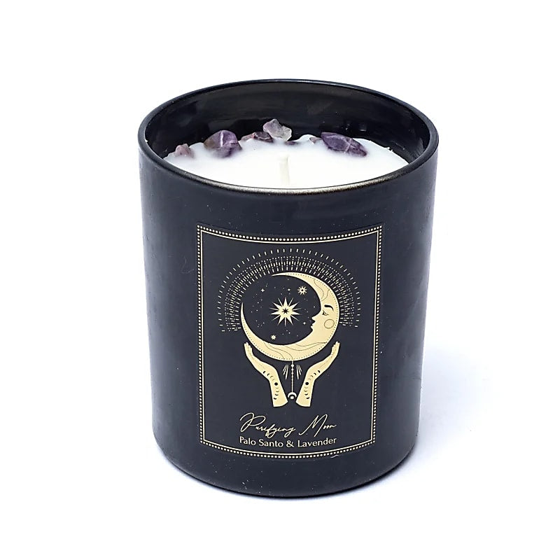Manifestationskerze Purifying Moon im Glas mit Deckel
