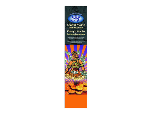 Chango Macho Spirit of Good Luck Mystical Incense Sticks: Incense