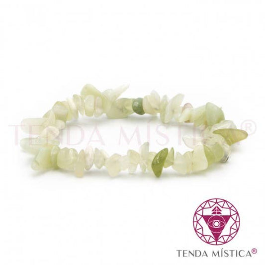 Jade Chips Bracelet – Luck, Love & Protection