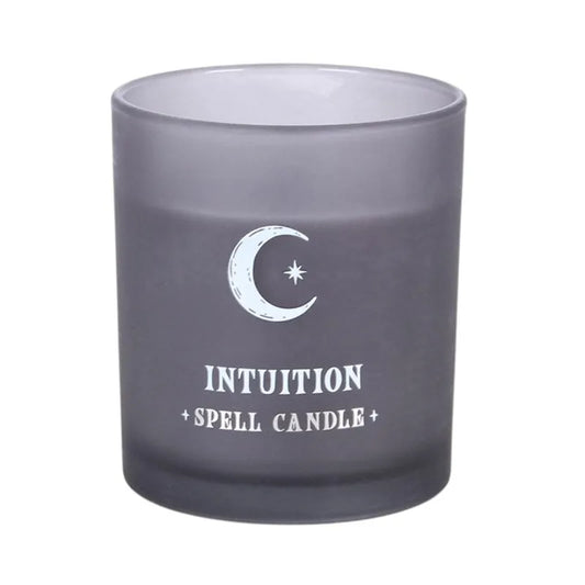 Intuition Spell Candle met Jasmijn & Witte Salie