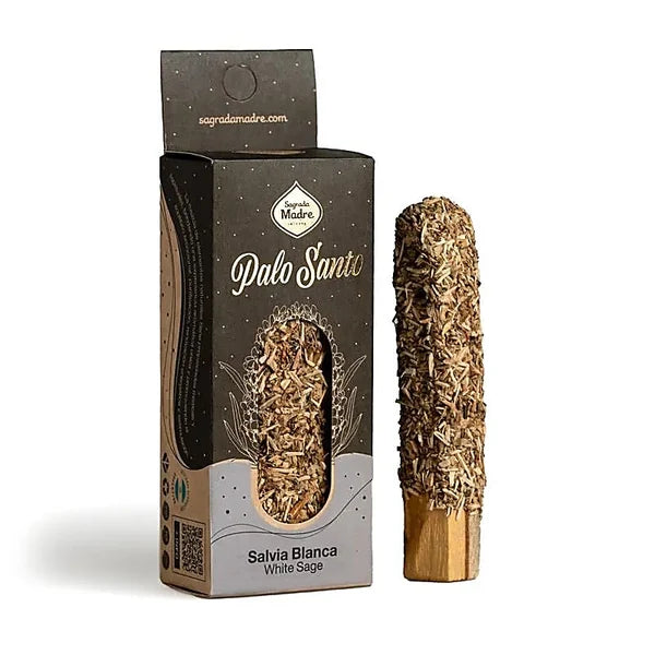 Sagrada Madre Palo Santo stokje met Witte Salie