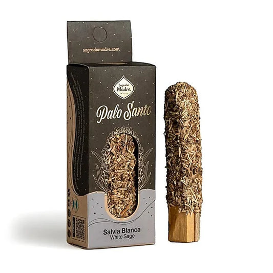 Sagrada Madre Palo Santo stokje met Witte Salie