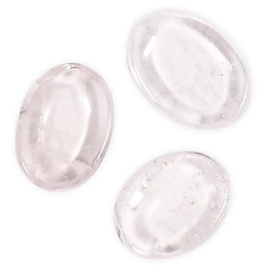 Worry stone rock crystal
