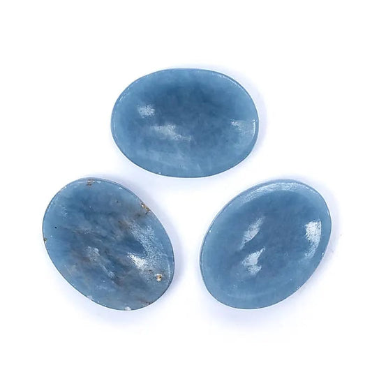 Worry stone angelite