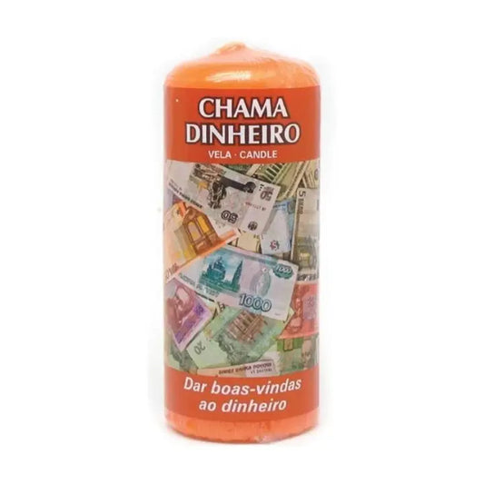Geldflamme Kerze - Wohlstand