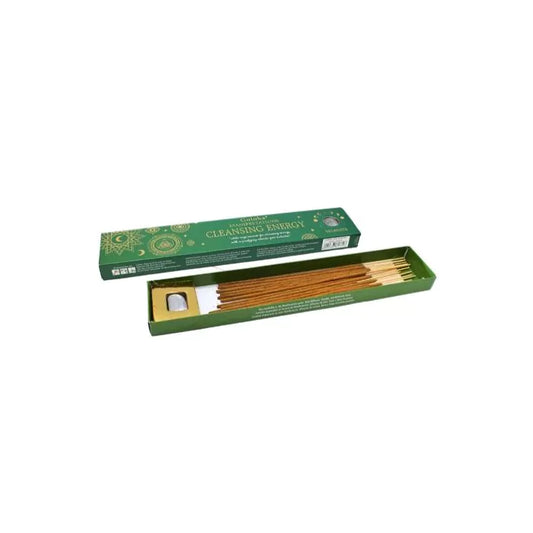 Goloka Manifestation Purifying Energy Incense — White Sage & Selenite