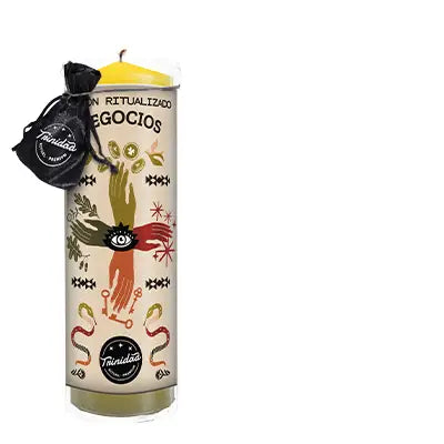 Trinidad Ritual Premium Kerze | Geschäftserfolg – Wohlstand & Wachstum