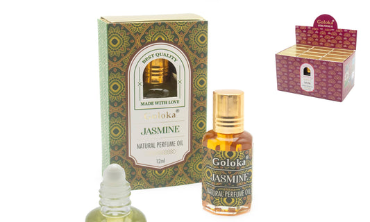 Goloka Jasmin Naturparfüm 12ml – Liebe, Sinnlichkeit & Spirituelle Verbindung