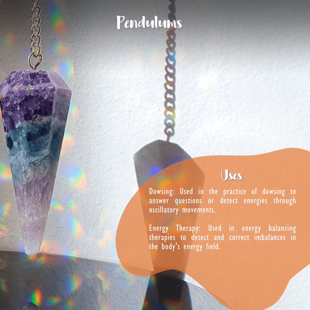 Faceted Amethyst Pendulum
