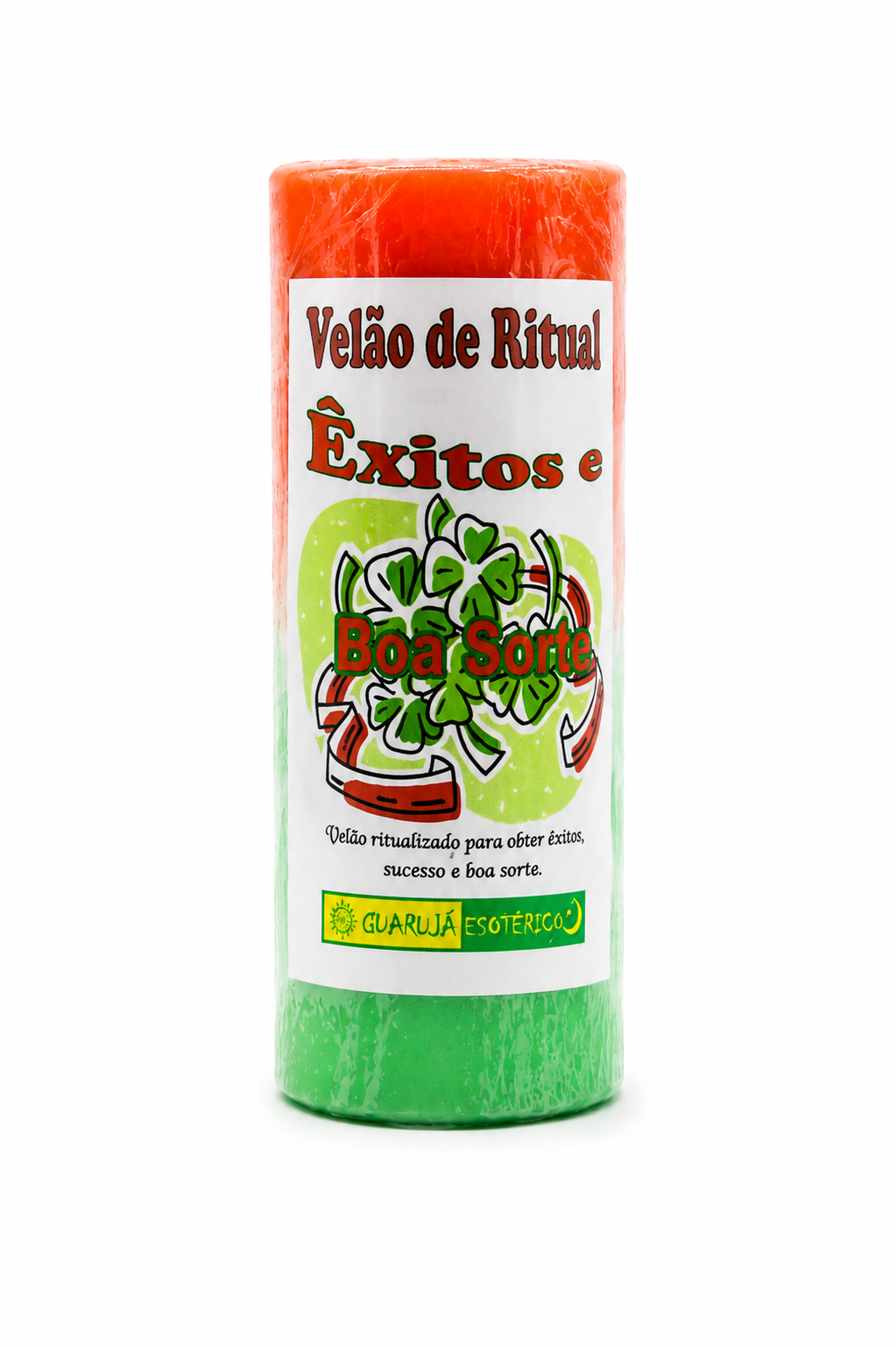 Velão Ritual Éxitos – Rituele Kaars voor Succes & Overwinning 17x7cm