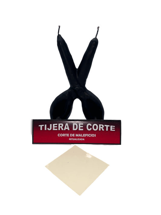 Ritual Tijera Corta Maleficios Negra – Negative Energie & Flüche durchschneiden
