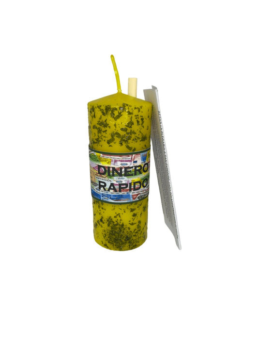 Herboreo Quick Money Candle - Ritual Candle for Fast Money & Financial Breakthrough