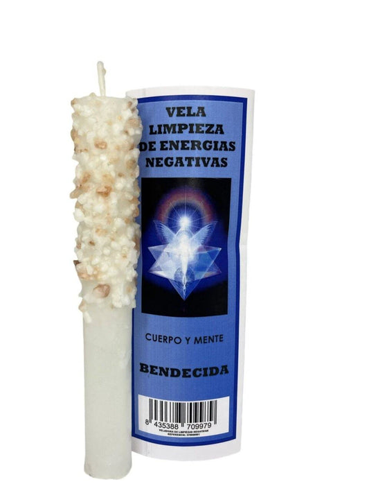 Himalayan Salt Candle – Ritual Candle for Energy Cleansing & Purification