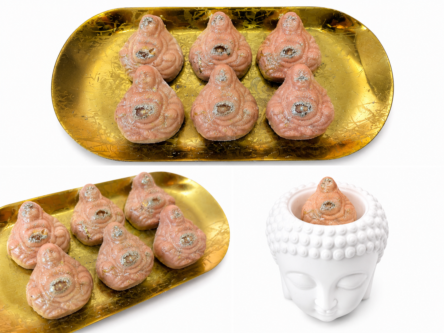 I Want It. I See It. I Get It.™ 6 Luxe Grote Buddha Wax Melts