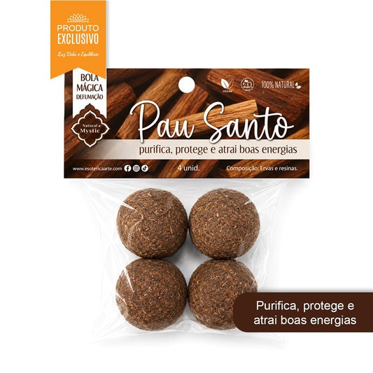 Incense Bombitas Pau Santo – Cleanses, Protects & Attracts Good Energy | 4 units