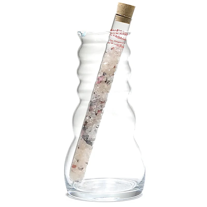 Gemstone Water Wand Release & Forgive – Rhodonite & Rock Crystal | Letting Go & Forgiveness